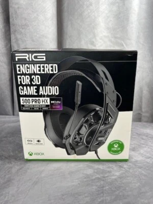 RIG 500 Pro HX Gaming Headset Xbox Series X S One PC with Dolby Atmos 3D Audio - Image 1 of 4