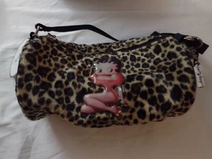 Vintage Betty Boop Makeup Bag With Compact Mirror And Lipstick Case - Picture 1 of 4