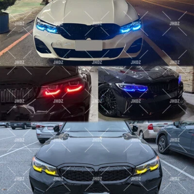Angel Eye DRL LED boards FOR BMW G20 330eX 330iX M340iX 2019-2022 Headlight - Image 1 of 2