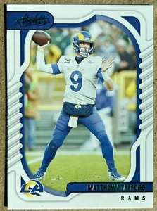2022 PANINI ABSOLUTE GREEN #34 MATTHEW STAFFORD LOS ANGELES RAMS 🔥🇺🇸🏈 - Picture 1 of 3
