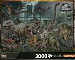 Jurassic World GIANT 3000 piece jigsaw puzzle 1150mm x 820mm  (nm) - Picture 1 of 2