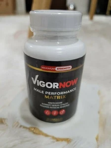 VIGORNOW Male Performance Matrix maximum strength 60 capsules. FREE SHIPPING. - Picture 1 of 2