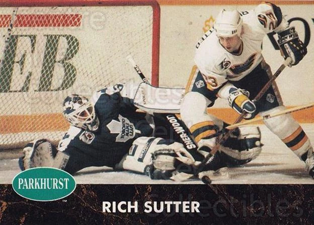 1991-92 Parkhurst French #372 Rich Sutter - Image 1 of 1