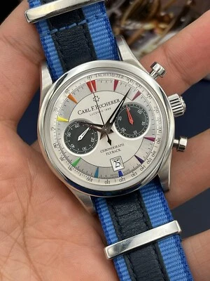 Carl F. Bucherer Manero Flyback Rainbow 2022 10919.08A -JUEGO COMPLETO- Foto 1 de 4