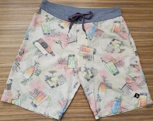 SPERRY Top-Sider SURF HURLEY BOARD SHORTS 32W SIZE 32 Swim Summer Drinks Beach - Picture 1 of 3