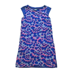 Boden Blue Greyy Spotted Cap Sleeve Midi Dress Size 10 Summer - Picture 1 of 5