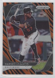 2020 Panini Prizm Tier II Tiger Stripe Prizm Hanser Alberto #110