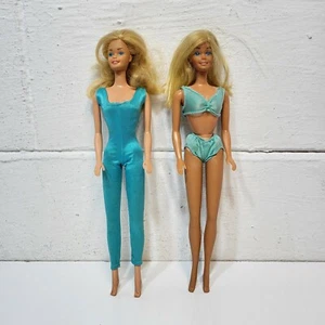 70s Barbies 2 Dolls Taiwan & Hong Kong Body & Swim Suit VTG *AS IS* PLEASE READ - Picture 1 of 9