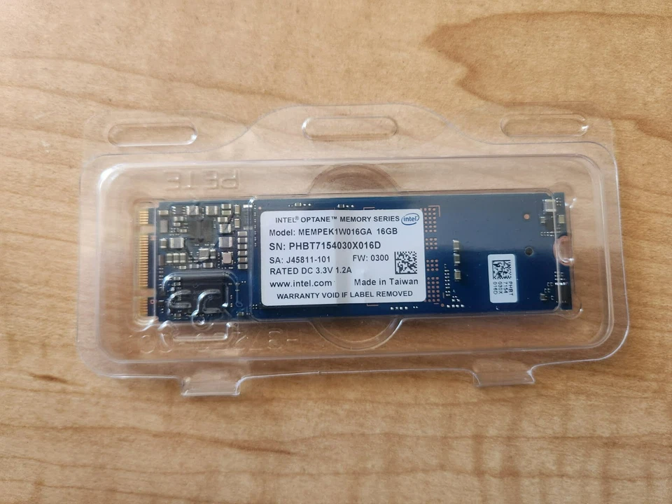 Intel MEMPEK1W016GA01 Optane Memory M10 Series 16GB M.2 80mm PCIe 3.0, 20nm NEW - Image 1 of 1