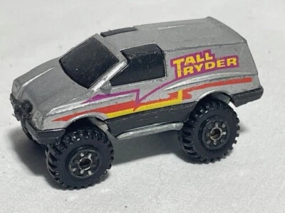 Hot Wheels Tall Ryder, plateado, 1984, Hong Kong, 1/64 Foto 1 de 3