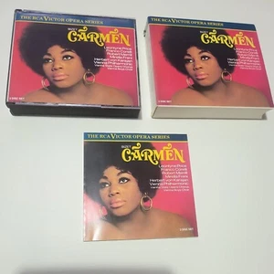 Carmen 3x CD Box Set RCA Victor Karajan Merrill Freni Corelli Price Vienna Opera - Picture 1 of 5