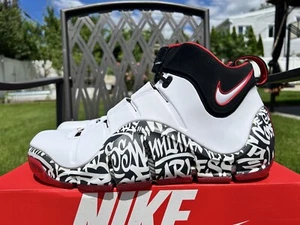 Nike Zoom LeBron 4 Graffiti DJ4888-100 Sz 13 Size 13 LeBron IV - Picture 1 of 10