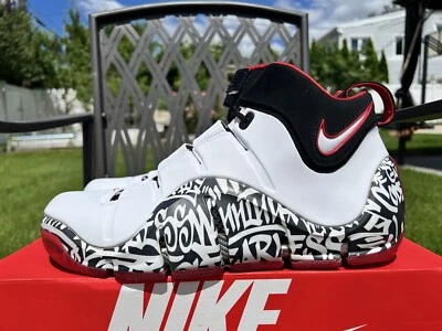 Nike Zoom LeBron 4 Graffiti DJ4888-100 Sz 13 Size 13 LeBron IV - Image 1 of 4