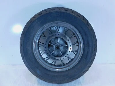 1998-2003 Honda VT750 Shadow 750 Deluxe ACE & Spirit Laced Rear Rim Wheel & Tire - Image 1 of 4