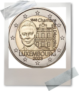 2 EURO *** Luxembourg 2023 ***   Chambre députés Kamer   ***  Luxemburg 2023 !!!