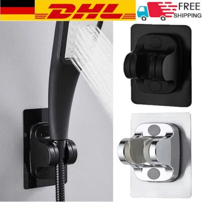 2x Duschkopfhalter Handbrause Halterung Ohne Bohren Verstellbar Brausehalter DHL - Bild 1 von 4