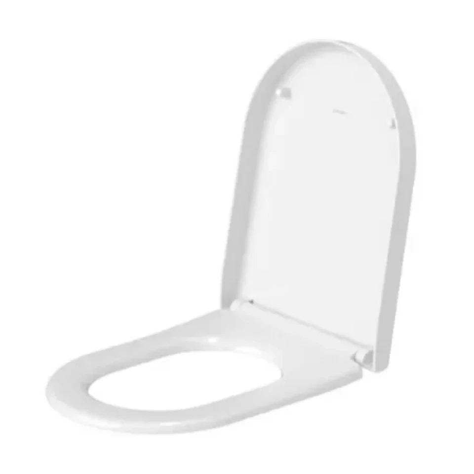 Asiento de inodoro delantero cerrado alargado Duravit 0026290000 D-Neo con cierre suave, blanco Foto 1 de 1