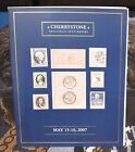 CHERRYSTONE Stamp Catalogue Philatelic Auctioneers May 2007