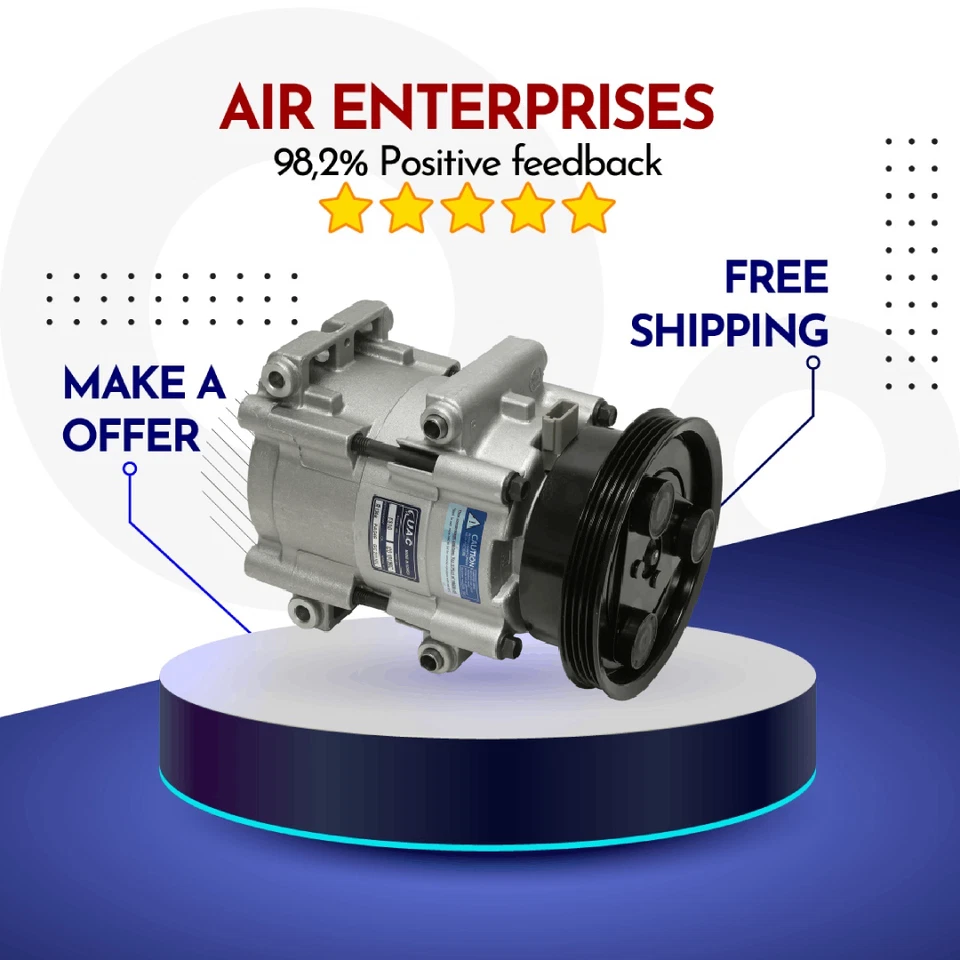 Compresor aire acondicionado apto para Mercury Villager 1993-1998, Nissan Quest 1993-1998 Foto 1 de 1