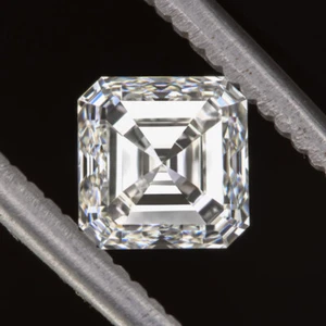 1.20ct ASSCHER CUT DIAMOND GIA CERTIFIED I VS1 LOOSE NATURAL SQUARE STEP CUT - Picture 1 of 2