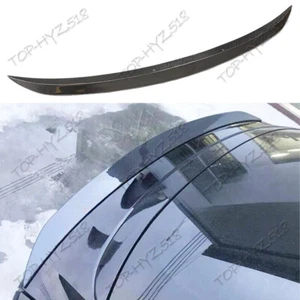 For Porsche Cayenne Coupe 2019-25 Rear Trunk Spoiler Tail Wing True Carbon Fiber - Picture 1 of 13