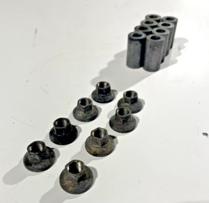 Renault Master Mk2 1998 - 2003 NUTS + SPACERS for Exhaust Manifold 8200042882 - Picture 1 of 4