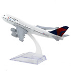 1/400 16cm Delta B747 Alloy Plane Aircraft Model With Stand Deco/Collect/Gifts