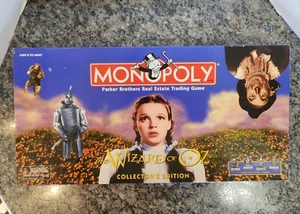 Monopoly Wizard Of Oz Collector’s Edition Board Game 1998 Complete UNPLAYED - Picture 1 of 15