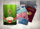 Christmas - 009 card holder permit passport grey card holder