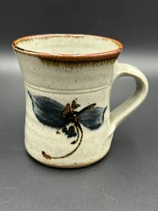 John Davidson Truro Pottery Floral Design Stoneware Coffee Tea Chocolate Mug - Imagen 1 de 8
