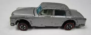 Rolls Royce Redline 1969 Hot Wheels en esmalte gris con interior blanco - Imagen 1 de 10