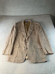 PENDLETON Jacket Western Wear Sport Coat Blazer 100% Virgin Wool 46 Long