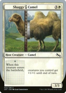 Magic MTG Tradingcard Unstable 2017 Shaggy Camel 22/216 - Imagen 1 de 1