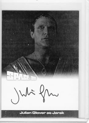 Space 1999 Series 2 BW Proof Autograph JG2 Julian Glover Auto Unstoppable SFC - Imagem 1 de 2