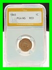 Stunning 1865 Indian Head Penny Cent - High Grade