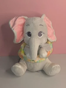Disney Parks Baby Elefante in Felpa con Cappuccio Pouch Coperta Peluche Bambola - Foto 1 di 7