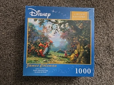 Disney 1000 Pc Puzzle POOH’S AFTERNOON NAP Winnie The Pooh - James Coleman - Image 1 of 4