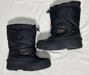Columbia Botas de Nieve Juveniles Talla 6 Negras Impermeables Aisladas 400g Cordón EC - Imagen 1 de 13