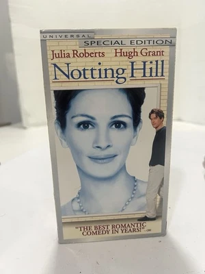 Notting Hill Special Edition VHS Tape Julia Roberts Hugh Grant - Image 1 of 4