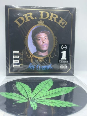 NEW Dr Dre The Chronic Green Vinyl Interscope IVC Edition LP /2500 + Slipmat - Image 1 of 4