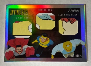 Invincible Omni-Man Allen The Alien Triple Relic 2025 Edizione Ricordi #531 - Foto 1 di 2