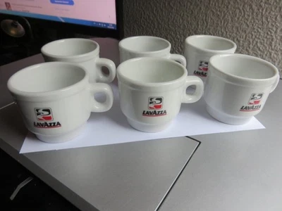 Lot de 6 ancienne tasses à café expresso LAVAZZA - Photo 1/2