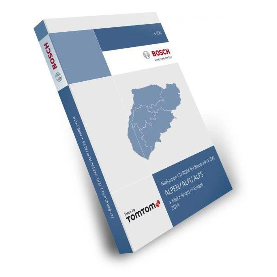 Blaupunkt Tele Atlas TomTom Alpen TravelPilot E EX 2014 2 CD Major Roads of Euro - Bild 1 von 1