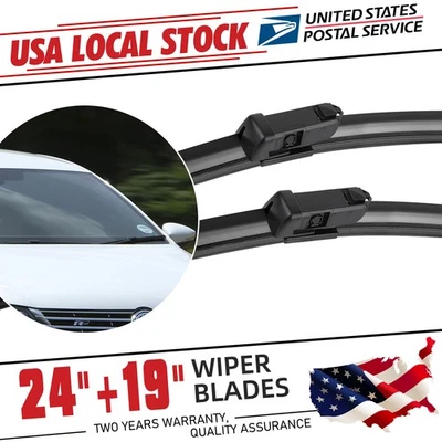 NUEVO LIMPIAPARABRISAS LIMPIAPARABRISAS Toda Temporada 24" 19" Para Volkswagen Passat 2012-2021 Foto 1 de 4