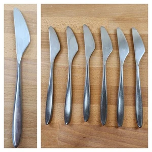 Vintage MCM Tafelmesser - 6er Set - Japan - dreieckig - Bild 1 von 5