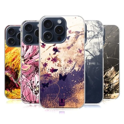 FUNDA TRASERA RÍGIDA HEAD CASE DESIGNS GOTEOS FLORALES PARA TELÉFONOS APPLE iPHONE Foto 1 de 4