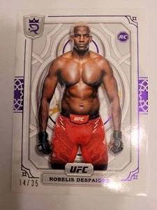 2024 TOPPS ROYALTY UFC #2 DESPAIGNE 14/35 PURPLE Rookie RC - Picture 1 of 2
