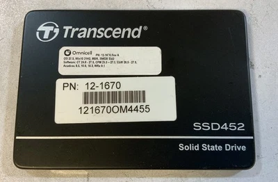 Transcend TS256GSSD452K 256 GB SATA III 2.5 SSD NS-L3C - Image 1 of 2