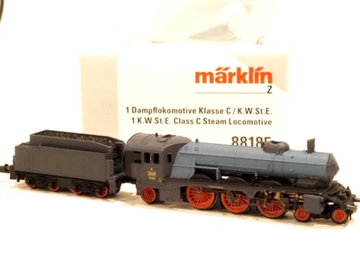88185 Marklin Z-scale Royal Württemberg Era1 Steam Locomotive CORELESS motor NIB - Image 1 of 4