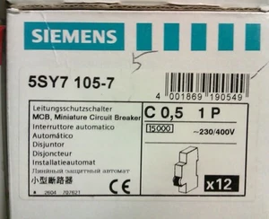 SIEMENS C 6A fusible automático C6 5SY4 106-7 - Imagen 1 de 1